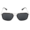 Picture of PRADA Dark Grey Pilot Men's Sunglasses