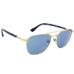 Picture of PERSOL Light Blue Pilot Men's Sunglasses