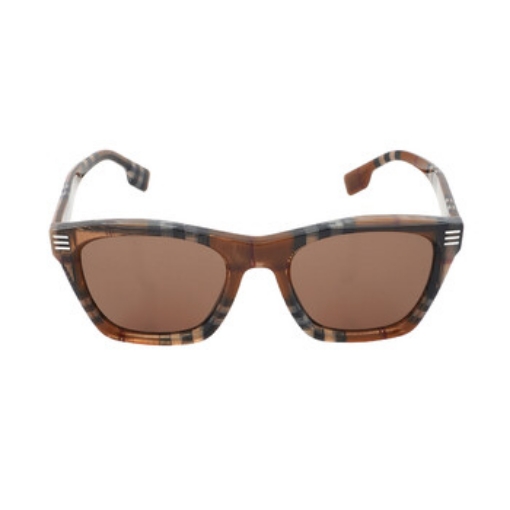 Picture of BURBERRY Dark Brown Square Men's Sunglasses