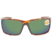 Picture of COSTA DEL MAR REEFTON Green Mirror Polarized Polycarbonate Men's Sunglasses