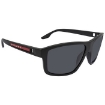 Picture of PRADA LINEA ROSSA Polarized Dark Grey Rectangular Men's Sunglasses