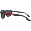 Picture of PRADA LINEA ROSSA Polarized Dark Grey Rectangular Men's Sunglasses