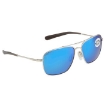 Picture of COSTA DEL MAR CANAVERAL Blue Mirror Polarized Glass Titanium Men's Sunglasses