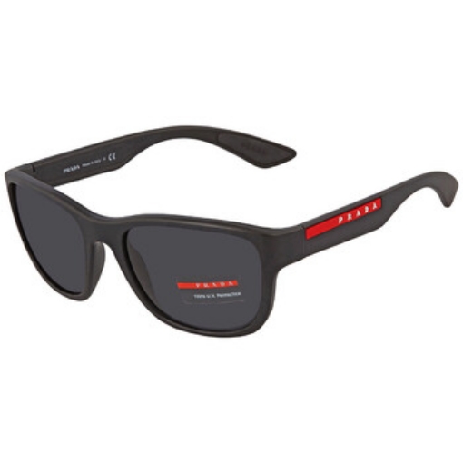 Picture of PRADA LINEA ROSSA Grey Square Men's Sunglasses