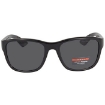 Picture of PRADA LINEA ROSSA Polarized Grey Square Men's Sunglasses