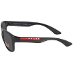 Picture of PRADA LINEA ROSSA Polarized Grey Square Men's Sunglasses