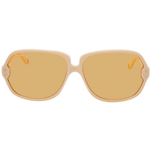 Picture of GUCCI Yellow Square Men's Sunglasses