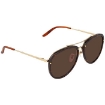 Picture of GUCCI Brown Pilot Men's Sunglasses