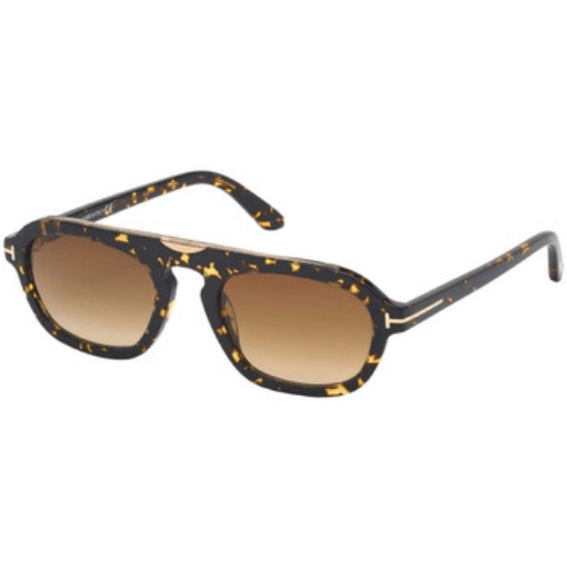 Picture of TOM FORD Sebastian Brown Gradient Navigator Men's Sunglasses