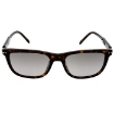 Picture of PRADA Polarized Grey Smoke Square Men's Sunglasses