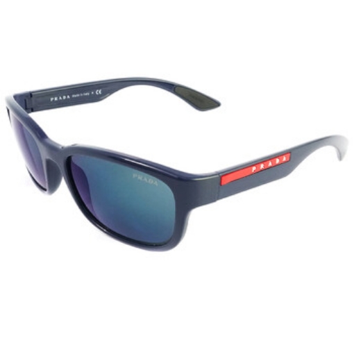 Picture of PRADA LINEA ROSSA Dark Grey Anti Reflective Pillow Men's Sunglasses