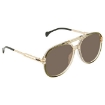 Picture of GUCCI Brown Pilot Men's Sunglasses