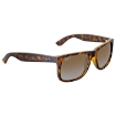 Picture of RAY-BAN Justin Classic Polarized Brown Gradient Square Men's Sunglasses