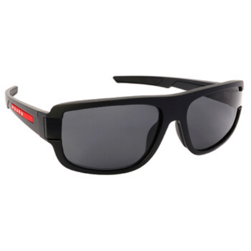 Picture of PRADA LINEA ROSSA Dark Grey Rectangular Men's Sunglasses