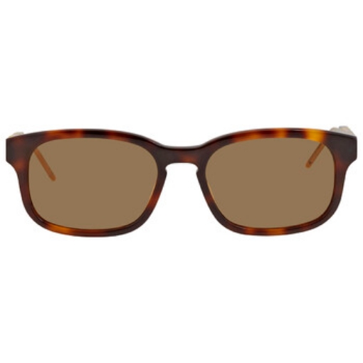 Picture of GUCCI Brown Rectangular Men's Sunglasses