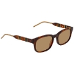 Picture of GUCCI Brown Rectangular Men's Sunglasses