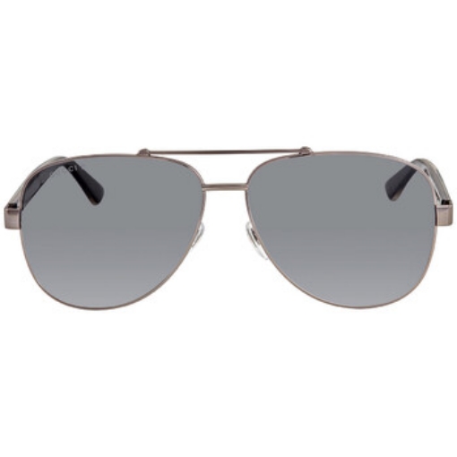 Picture of GUCCI Polarized Grey Pilot Men's Sunglasses