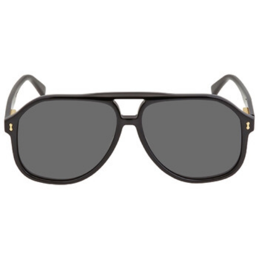 Picture of GUCCI Grey Aviator Men's Sunglasses