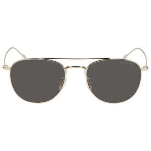 Picture of MONTBLANC Grey Pilot Men's Sunglasses