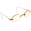 Picture of MR. LEIGHT Makena S Brownwash Oval Titanium Men's Sunglasses