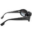 Picture of BURBERRY Milton Grey Gradient Oval Men's Sunglasses