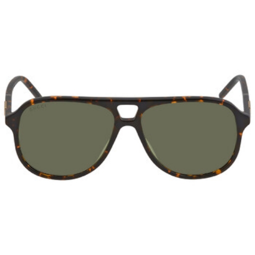 Picture of GUCCI Green Pilot Men's Sunglasses