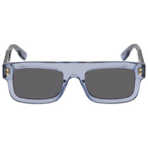 Picture of GUCCI Grey Rectangular Men's Sunglasses