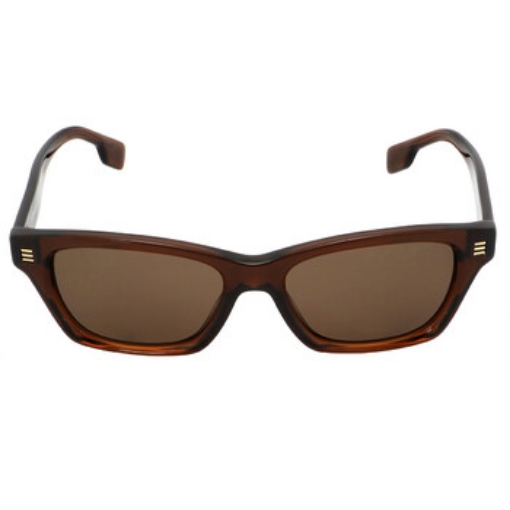 Picture of BURBERRY Kennedy Dark Brown Rectangular Men's Sunglasses