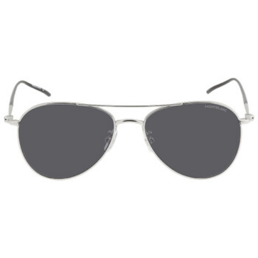 Picture of MONTBLANC Grey Pilot Men's Sunglasses