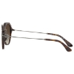 Picture of PRADA Brown Gradient Geometric Men's Sunglasses