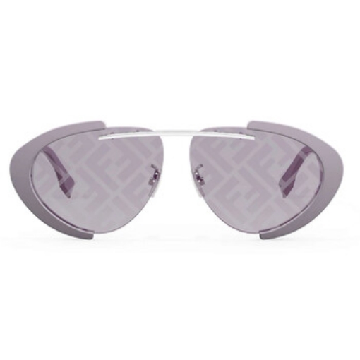 Picture of FENDI Bordeaux Mirror Oval Men's Sunglasses