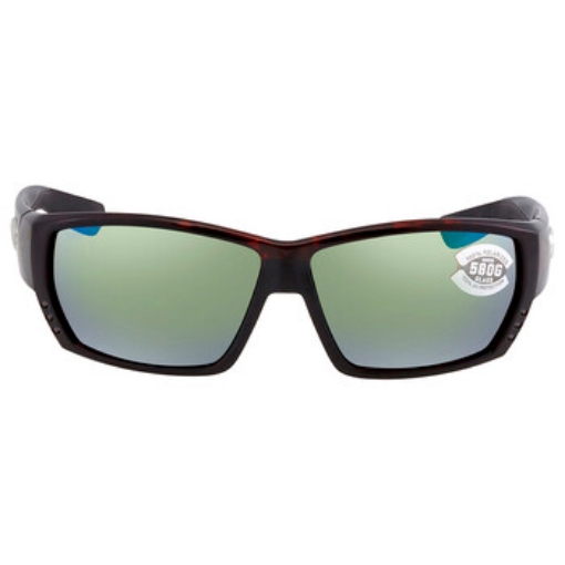 Picture of COSTA DEL MAR TUNA ALLEY Green Mirror Polarized Glass Men's Sunglasses