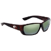 Picture of COSTA DEL MAR TUNA ALLEY Green Mirror Polarized Glass Men's Sunglasses