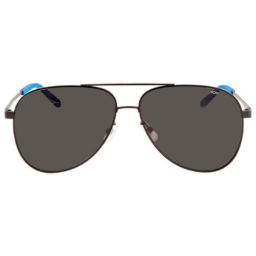 Picture of MONTBLANC Grey Pilot Men's Sunglasses