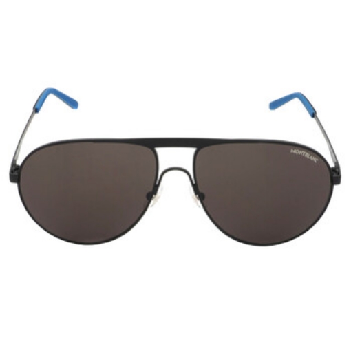 Picture of MONTBLANC Grey Pilot Men's Sunglasses