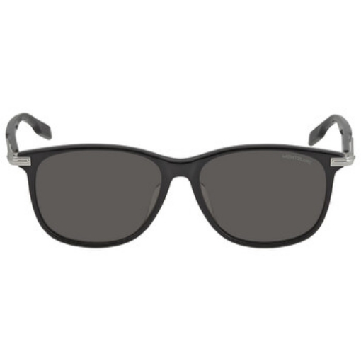 Picture of MONTBLANC Grey Rectangular Men's Sunglasses