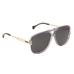 Picture of GUCCI Grey Pilot Men's Sunglasses