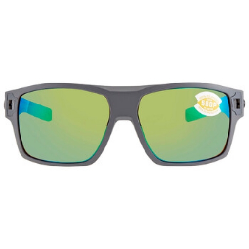 Picture of COSTA DEL MAR DIEGO Green Mirror Polarized Polycarbonate Men's Sunglasses