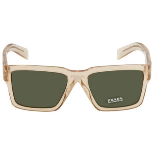 Picture of PRADA Dark Green Square Men's Sunglasses