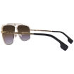 Picture of VERSACE Gray Gradient Brown Rectangular Men's Sunglasses