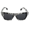 Picture of BURBERRY Open Box - Ernest Dark Grey Square Men's Sunglasses