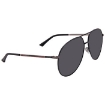 Picture of GUCCI Grey Pilot Men's Sunglasses