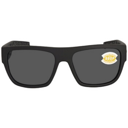 Picture of COSTA DEL MAR SAMPAN Gray Polarized Polycarbonate Men's Sunglasses