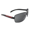 Picture of PRADA LINEA ROSSA Grey Rectangular Men's Sunglasses