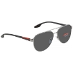 Picture of PRADA LINEA ROSSA Grey Pilot Men's Sunglasses