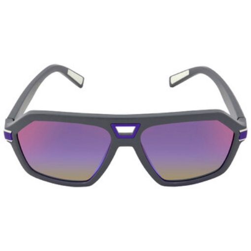 Picture of DOLCE & GABBANA Mirrored Blue Gradient Violet Pilot Men's Sunglasses