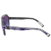 Picture of DOLCE & GABBANA Mirrored Blue Gradient Violet Pilot Men's Sunglasses