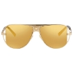 Picture of VERSACE Brown Mirror Gold Pilot Men's Sunglasses