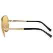 Picture of VERSACE Brown Mirror Gold Pilot Men's Sunglasses