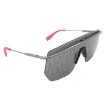 Picture of DIOR Smoke Mirror Logo Shield Men's Sunglasses